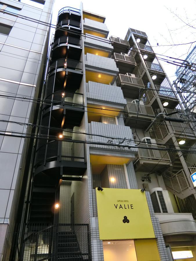 Capsule Hotel Valie Ebisucho Osaka Dış mekan fotoğraf