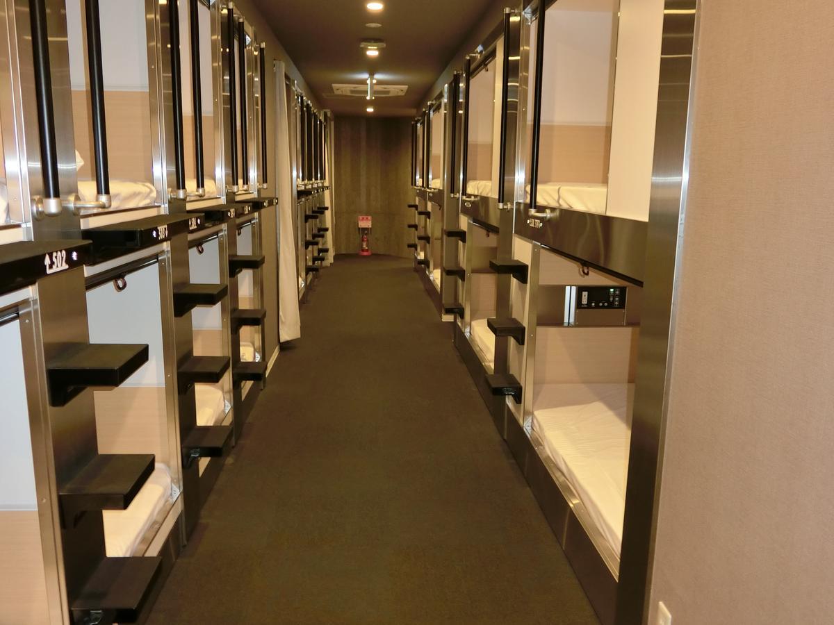 Capsule Hotel Valie Ebisucho Osaka Dış mekan fotoğraf