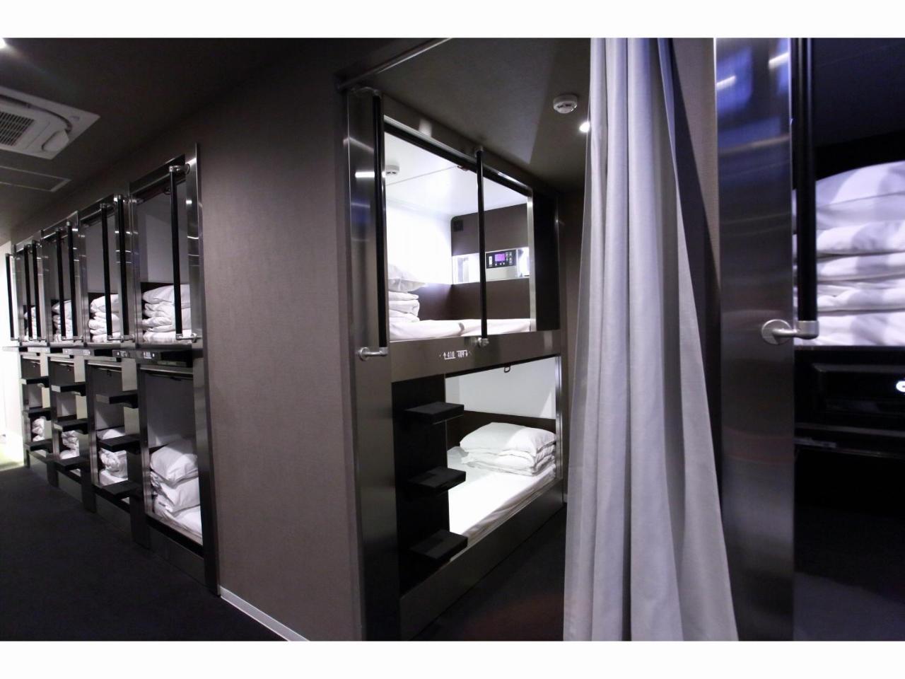 Capsule Hotel Valie Ebisucho Osaka Dış mekan fotoğraf